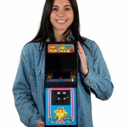 Official Ms Pac-Man Quarter Size Arcade Cabinet