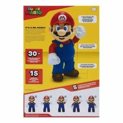 Official Nintendo Super Mario It's-A Me! Talking Mario Figure