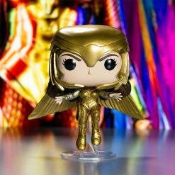 Wonder Woman 1984 (2020) Funko POP! Vinyl Heroes: Wonder Woman 1984 - WW Gold Flying (MT)
