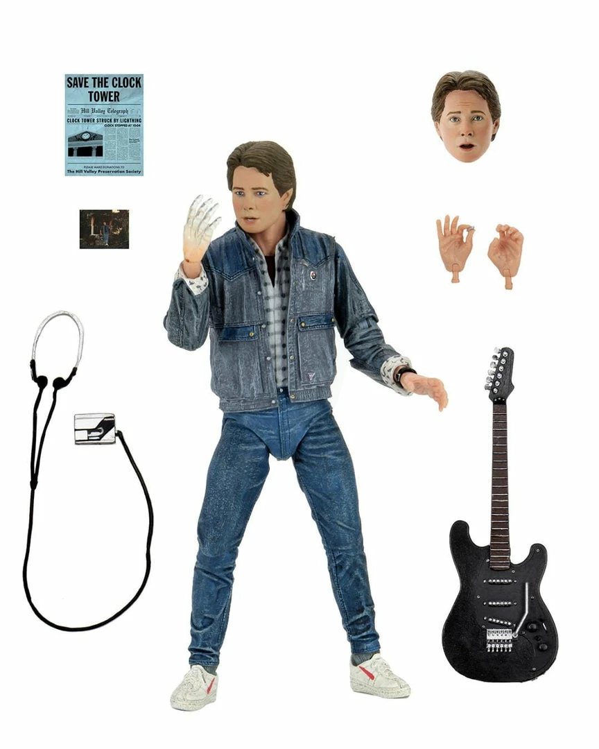Outlet π Back To The Future Marty Mcfly 1985 Guitar Audition Ultimate 7 Inch Scale Action Figure π 1 Back To The Future Marty Mcfly 1985 Guitar Audition Ultimate 7 Inch Scale Action Figure
