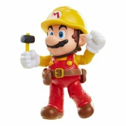 Official Super Mario Mario Maker With Utility Belt 10cm / 4" Figure Nintendo