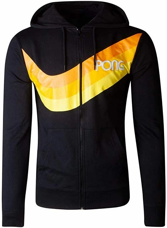 Best deal π Official Pong Wave Stripe Unisex Zipper Hoodies Apparel π 1 Official Pong Wave Stripe Unisex Zipper Hoodies Apparel