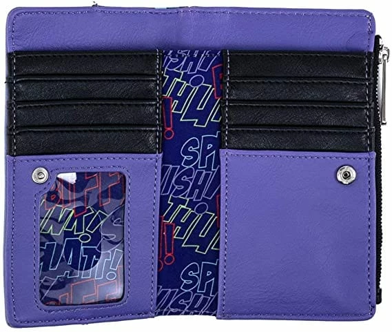 Flash Sale π Villians LoungeFly Batman π© Women Villains Chibi AOP Mini Wallet β¨ 3 Villians LoungeFly Batman Women Villains Chibi AOP Mini Wallet