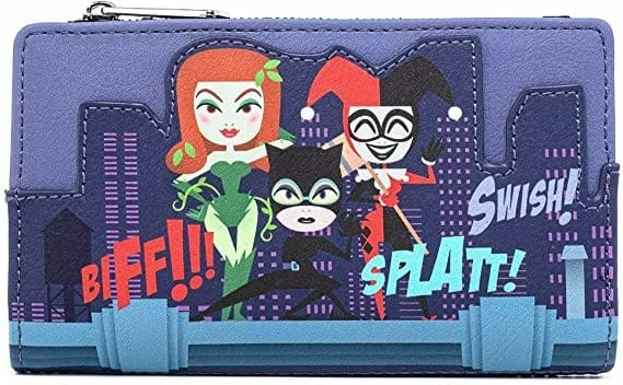 Flash Sale π Villians LoungeFly Batman π© Women Villains Chibi AOP Mini Wallet β¨ 1 Villians LoungeFly Batman Women Villains Chibi AOP Mini Wallet