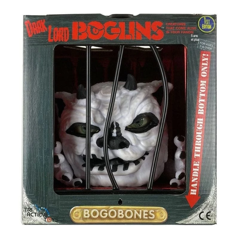 Brand new 🧨 Official Boglins Hand Puppet Dark Lord Bog O Bones (Glow In The Dark) 🔔 1 Official Boglins Hand Puppet Dark Lord Bog O Bones (Glow In The Dark)