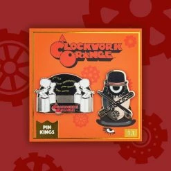 Pin Kings A Clockwork Orange Enamel Pin Badge Set 1.1 – Milk Bar & Icon