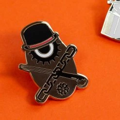 Pin Kings A Clockwork Orange Enamel Pin Badge Set 1.1 – Milk Bar & Icon