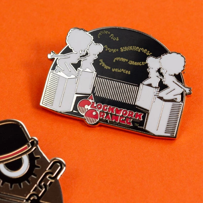 Brand new β¨ Pin Kings A Clockwork Orange Enamel Pin Badge Set 1.1 β Milk Bar & Icon π 3 Pin Kings A Clockwork Orange Enamel Pin Badge Set 1.1 β Milk Bar & Icon