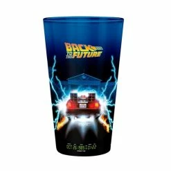 Official Back To The Future DeLorean Glass