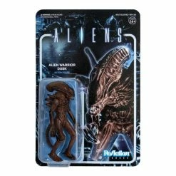 Official Alien Super7 ReAction Figure Alien Warrior Dusk Brown