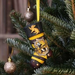 Official Harry Potter Hufflepuff Stocking Hanging Ornament