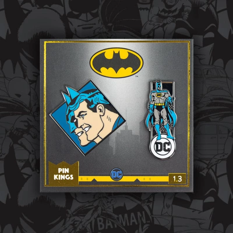 Best Pirce π Pin Kings DC Comics Batman Enamel Pin Badge Set 1.3 βοΈ 1 Pin Kings DC Comics Batman Enamel Pin Badge Set 1.3