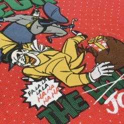 Brand new π DC π Christmas Jumper Official Batman Deck The Halls π Christmas Jumper / Ugly Sweater π₯ 12 DC Christmas Jumper Official Batman Deck The Halls Christmas Jumper / Ugly Sweater