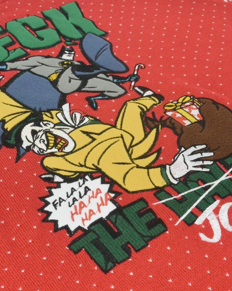 Brand new π DC π Christmas Jumper Official Batman Deck The Halls π Christmas Jumper / Ugly Sweater π₯ 6 DC Christmas Jumper Official Batman Deck The Halls Christmas Jumper / Ugly Sweater