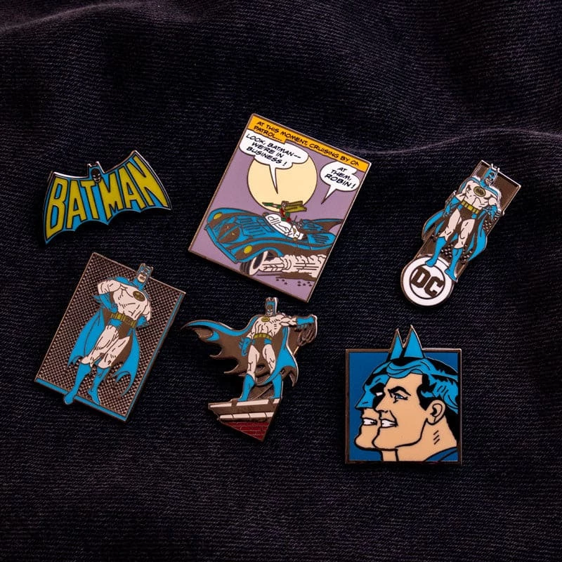Best Pirce π Pin Kings DC Comics Batman Enamel Pin Badge Set 1.3 βοΈ 4 Pin Kings DC Comics Batman Enamel Pin Badge Set 1.3