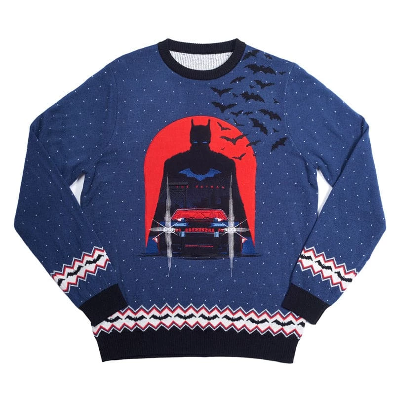 Promo π Official The Batman Winter Jumper / Ugly Sweater β 1 Official The Batman Winter Jumper / Ugly Sweater