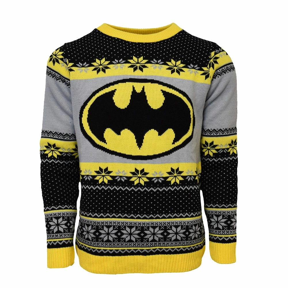 Best Pirce β¨ DC π Christmas Jumper Official Batman π Christmas Jumper / Ugly Sweater π 1 DC Christmas Jumper Official Batman Christmas Jumper / Ugly Sweater