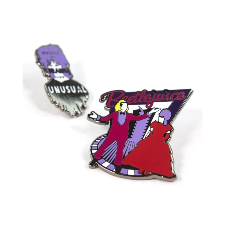 Discount π Pin Kings Beetlejuice Enamel Pin Badge Set 1.1 Accessories π 4 Pin Kings Beetlejuice Enamel Pin Badge Set 1.1 Accessories