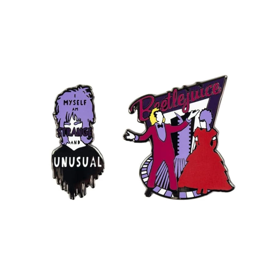 Discount π Pin Kings Beetlejuice Enamel Pin Badge Set 1.1 Accessories π 6 Pin Kings Beetlejuice Enamel Pin Badge Set 1.1 Accessories