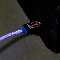 Official Back To The Future LED Micro USB Cable & Thumb Grips (PS4 And Xbox One) Gaming Accessories