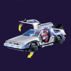 Official Playmobil Back To The Future DeLorean Set