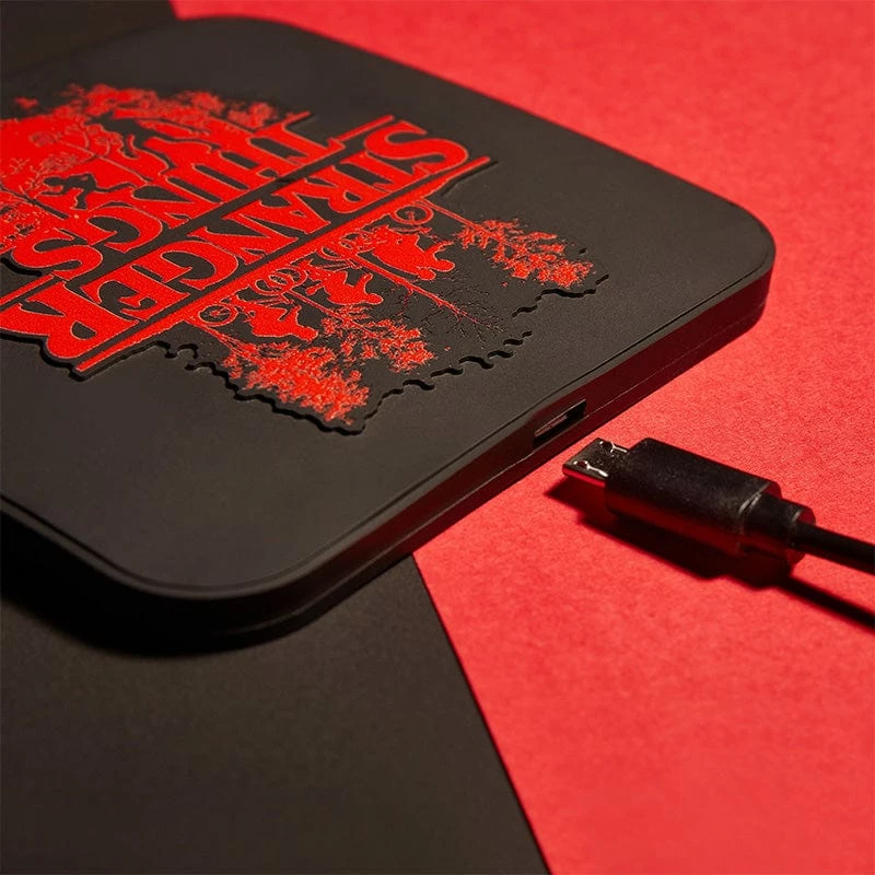 New π Official Stranger Things Logo Wireless Charging Mat Phone Accessories π 4 Official Stranger Things Logo Wireless Charging Mat Phone Accessories