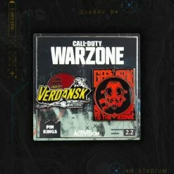 Pin Kings Call Of Duty Warzone Enamel Pin Badge Set 2.2 Accessories