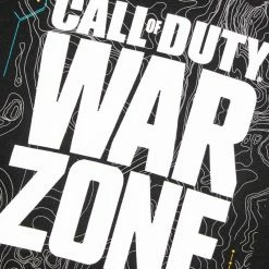 Apparel Official Call Of Duty Warzone Black Map T-Shirts