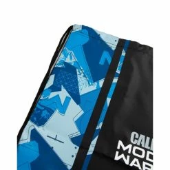 Official Call Of Duty Modern Warfare Blue Camo Drawstring Bag Bags
