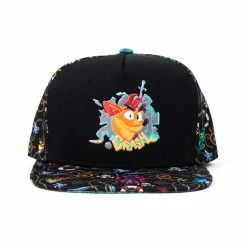 Discount β Official Crash Bandicoot Premium Pattern Snapback π 6 Official Crash Bandicoot Premium Pattern Snapback