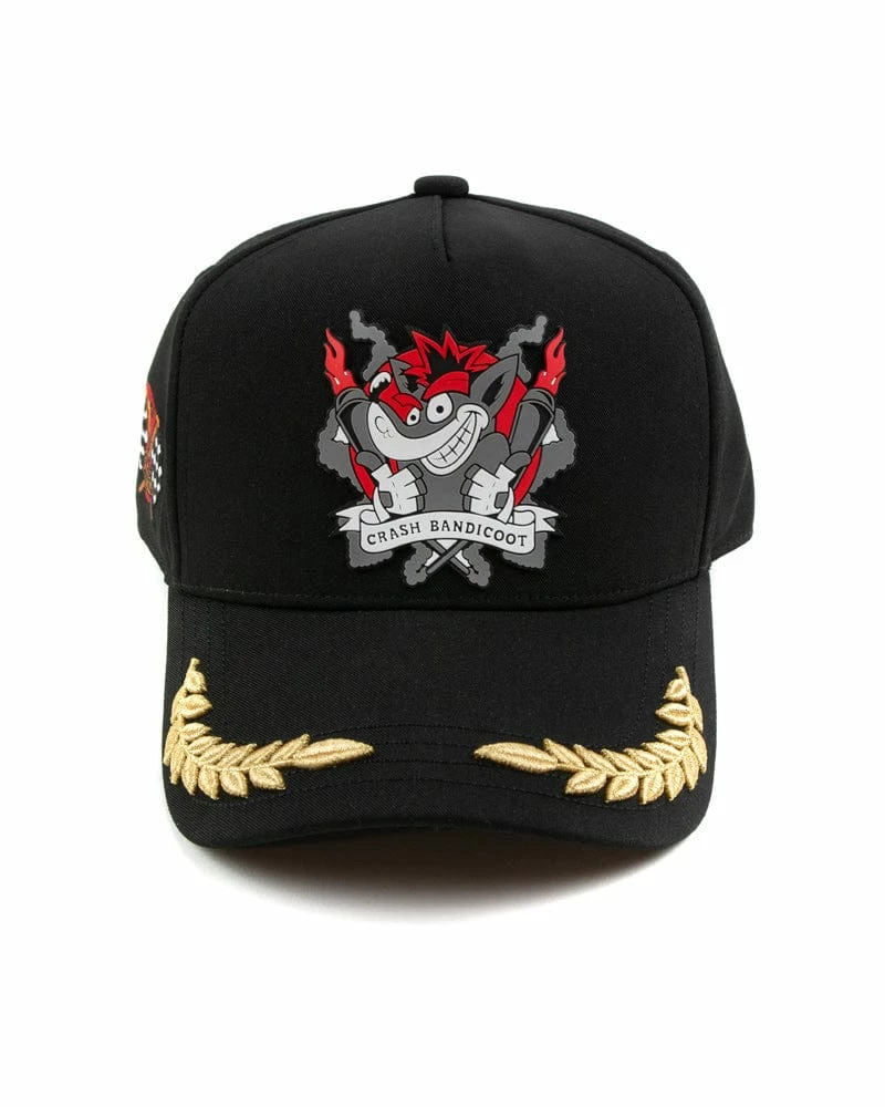 Outlet 🥰 Official Crash Team Racing Nitro-Fueled Racing-inspired Snapback Crash Bandicoot ⭐ 3 Official Crash Team Racing Nitro-Fueled Racing-inspired Snapback Crash Bandicoot