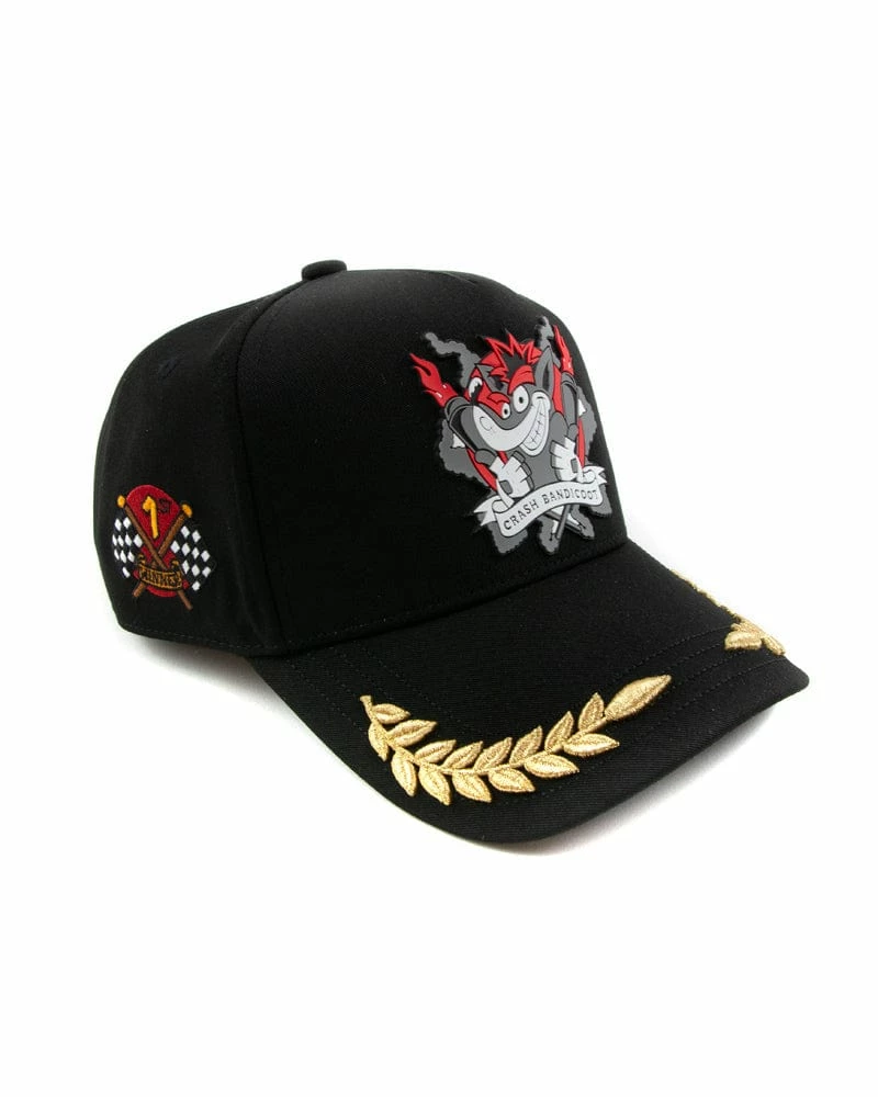 Outlet 🥰 Official Crash Team Racing Nitro-Fueled Racing-inspired Snapback Crash Bandicoot ⭐ 1 Official Crash Team Racing Nitro-Fueled Racing-inspired Snapback Crash Bandicoot