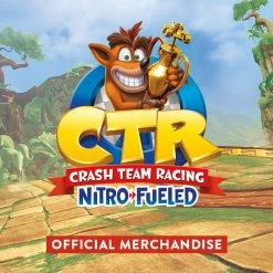 Outlet 🥰 Official Crash Team Racing Nitro-Fueled Racing-inspired Snapback Crash Bandicoot ⭐ 9 Official Crash Team Racing Nitro-Fueled Racing-inspired Snapback Crash Bandicoot
