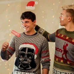 Star Wars Christmas Jumper Official Star Wars Darth Vader Christmas Jumper / Ugly Sweater