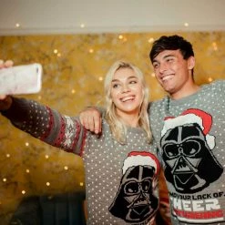 Star Wars Christmas Jumper Official Star Wars Darth Vader Christmas Jumper / Ugly Sweater