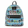 Bags Loungefly DC Comics Superheroes Chibi Lineup Mini Backpack