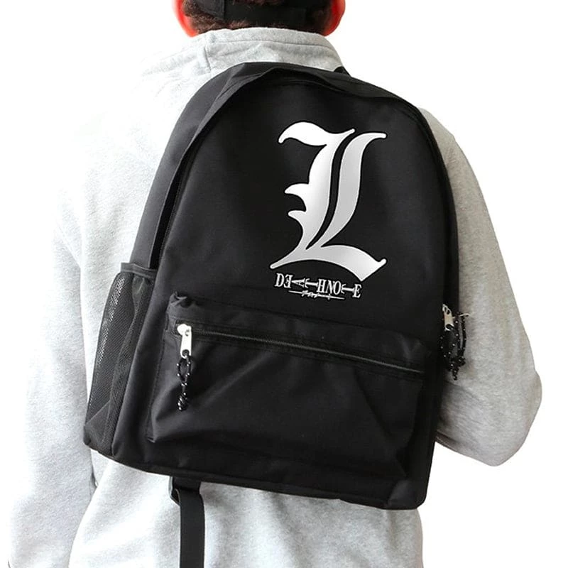 Brand new β€οΈ Bags Official Death Note L π Backpack π₯° 1 Bags Official Death Note L Backpack