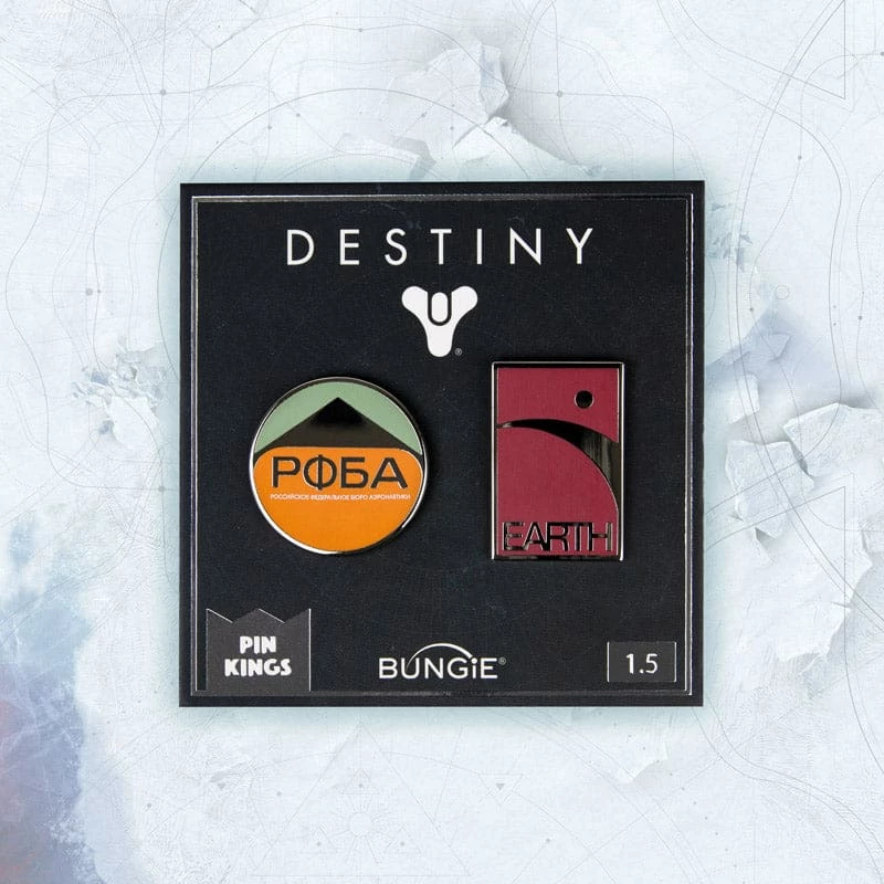 New 🧨 Pin Kings Destiny Enamel Pin Badge Set 1.5 – PФБA And Earth 🔔 1 Pin Kings Destiny Enamel Pin Badge Set 1.5 – PФБA And Earth