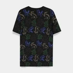 Official Harry Potter Colourful AOP Unisex Short Sleeved T-Shirts Apparel