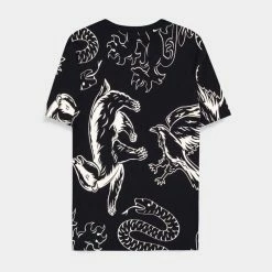 Official Harry Potter Black AOP Women's T-Shirts