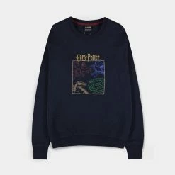 Official Harry Potter Hogwarts Houses Unisex Sweater