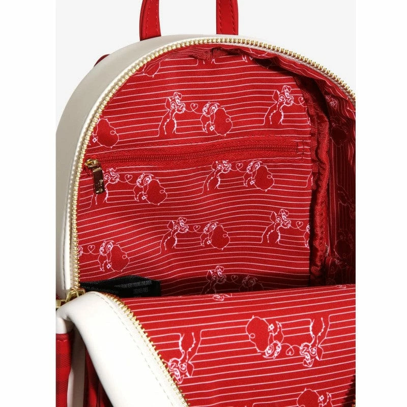 Hot Sale π₯ Loungefly The Lady And The Tramp Heart Mini π Backpack β 2 Loungefly The Lady And The Tramp Heart Mini Backpack