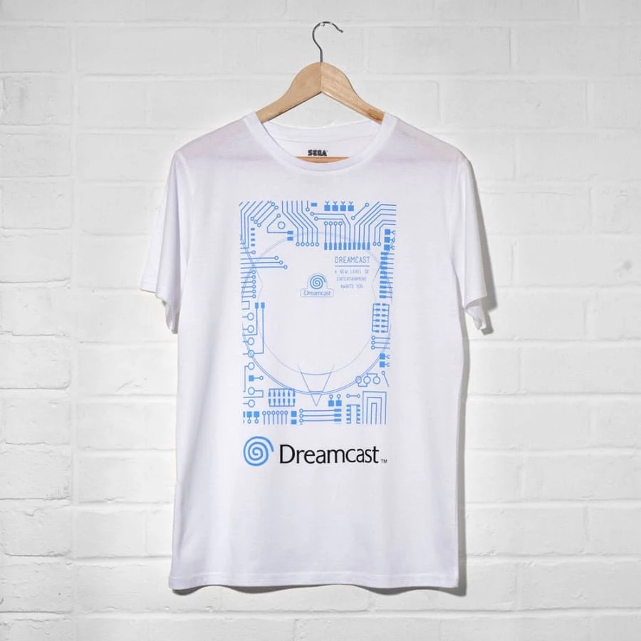 Outlet π₯ Official Dreamcast White T-Shirts (Unisex) Apparel π 1 Official Dreamcast White T-Shirts (Unisex) Apparel