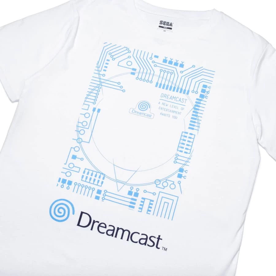 Outlet π₯ Official Dreamcast White T-Shirts (Unisex) Apparel π 2 Official Dreamcast White T-Shirts (Unisex) Apparel