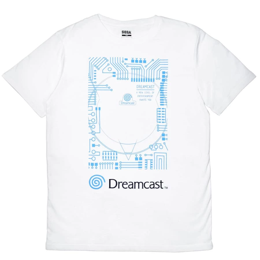 Outlet π₯ Official Dreamcast White T-Shirts (Unisex) Apparel π 3 Official Dreamcast White T-Shirts (Unisex) Apparel