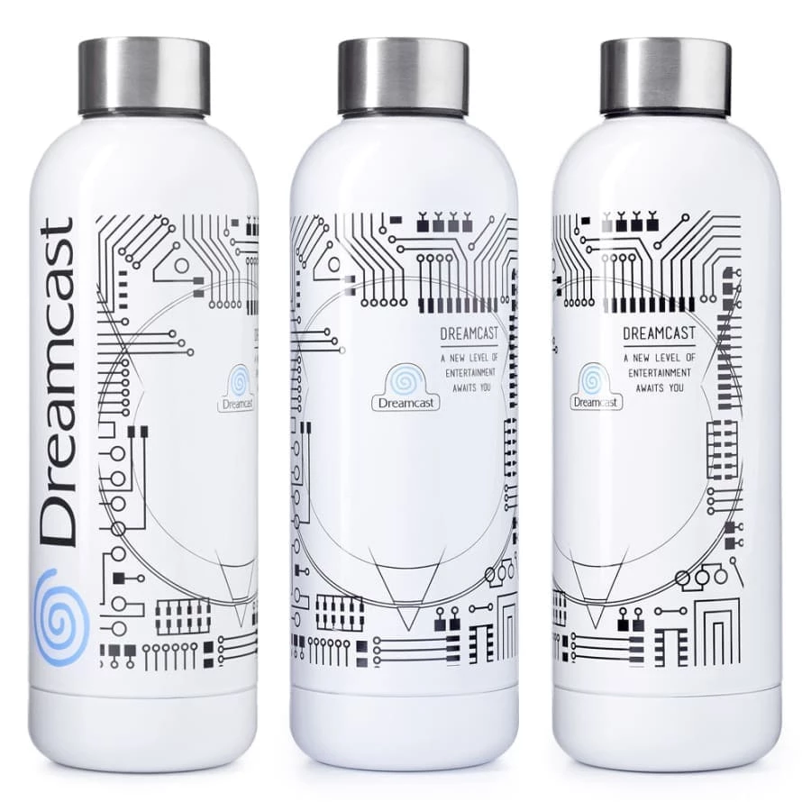 Cheapest π― Official Dreamcast White Bowling Pin Style Water Bottle βοΈ 5 Official Dreamcast White Bowling Pin Style Water Bottle