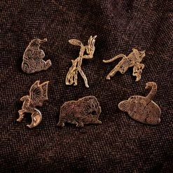 Best Sale ⌛ Pin Kings Harry Potter Fantastic Beasts Enamel Pin Badge Set 1.2 – Baby Niffler & Bowtruckle ✔️ 7 Pin Kings Harry Potter Fantastic Beasts Enamel Pin Badge Set 1.2 – Baby Niffler & Bowtruckle