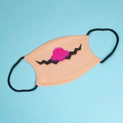 Official Numskull Moustache 3 Face Mask Accessories