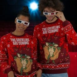 Deals π₯ Official Gremlins π Christmas Jumper / Ugly Sweater π 11 Official Gremlins Christmas Jumper / Ugly Sweater