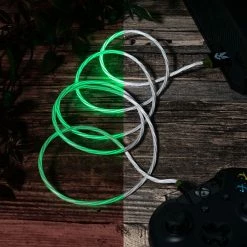 Official Halo LED Micro USB Cable (PS4 And Xbox One) Gaming Accessories